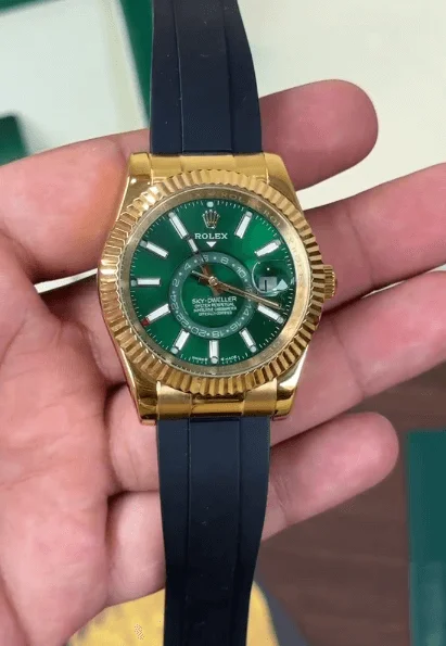 Rolex Sky Dweller Green Dial Automatic