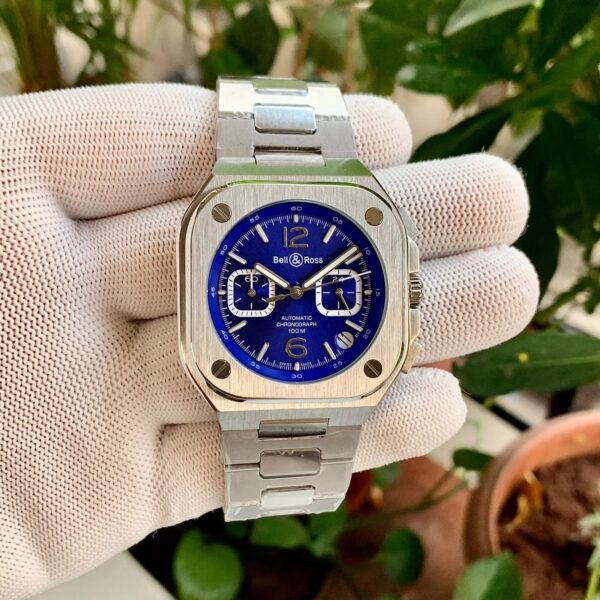 Bell & Ross Br 05 Chrono Blue BR05C-BU-ST/SST